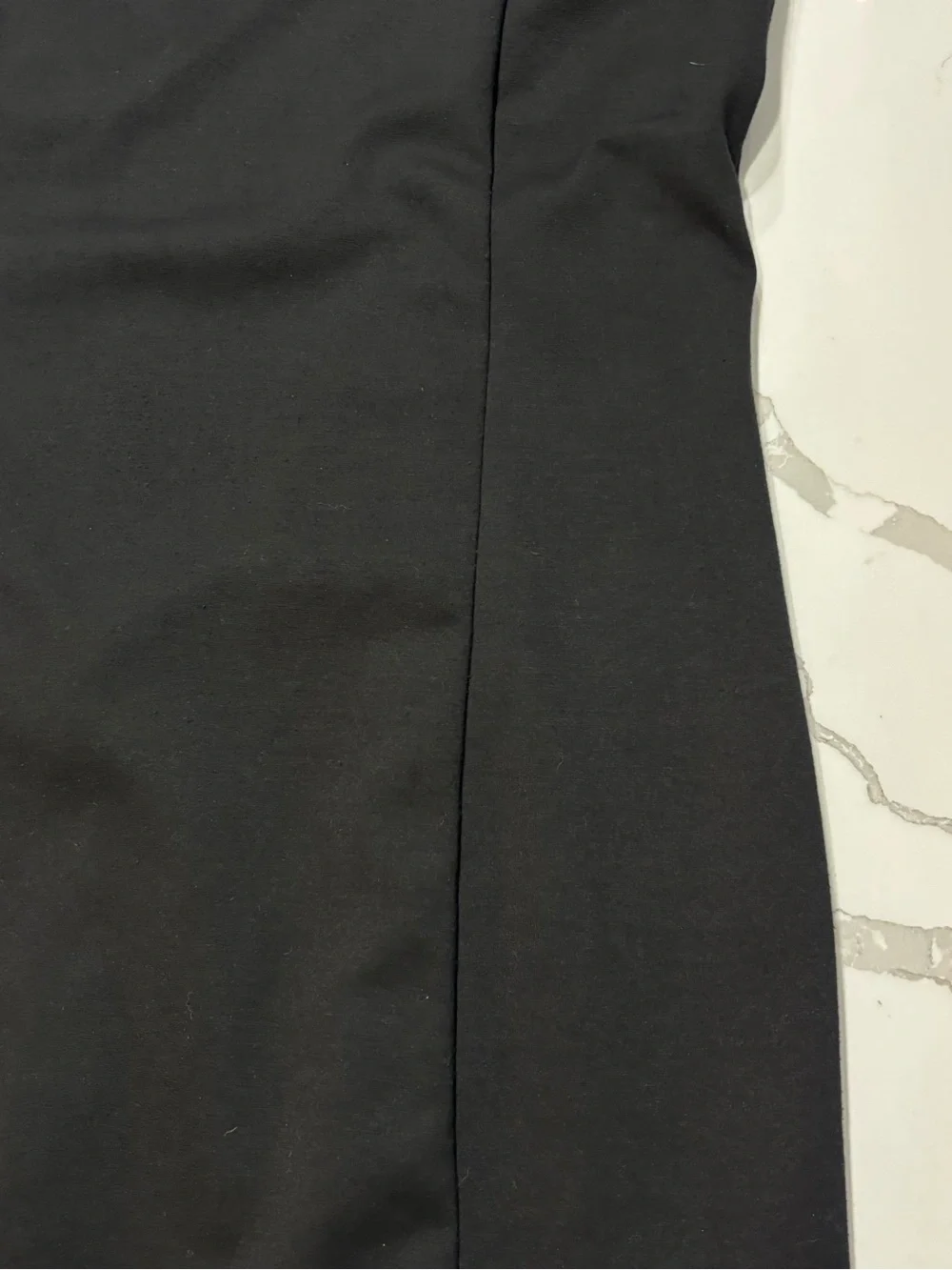 Coldwater Creek Sleeveless Black Midi Sheath Lined Rayon Tank Dress Medium 10/12